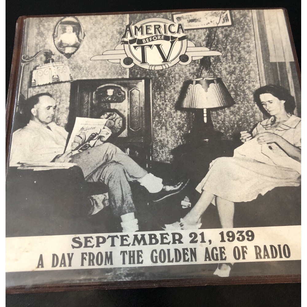 America Before TV September 1939 Golden Age of Radio‎ 12 Audio Cassette Tapes